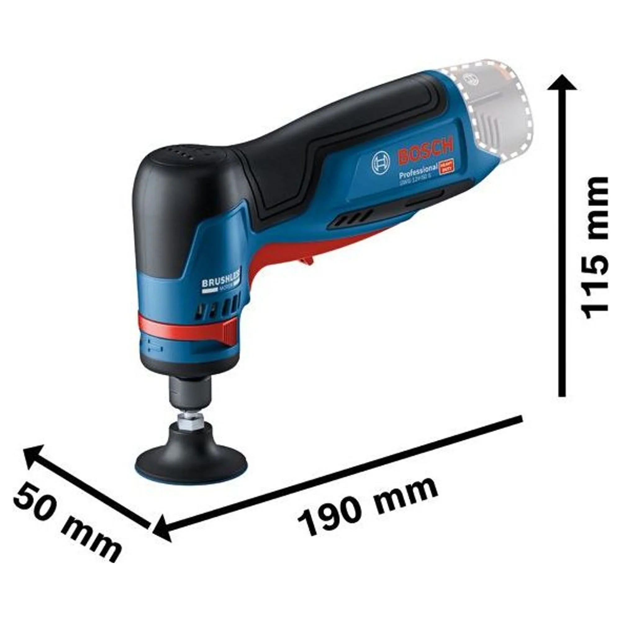 Utensile Rotativo Bosch GWG 12V-50 S PRO 12V - Image 3
