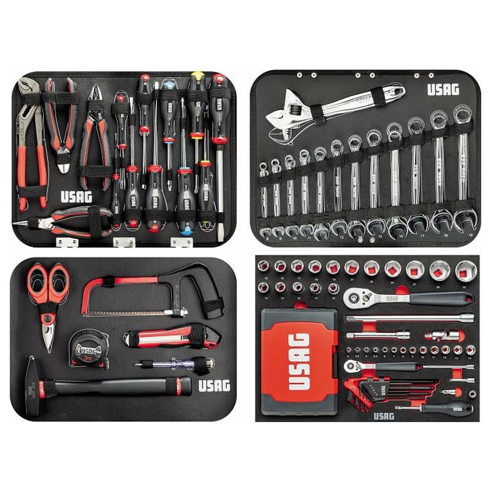 Valigia Assortimento Manutenzione Usag 002 MA 181 Pezzi - Image 2