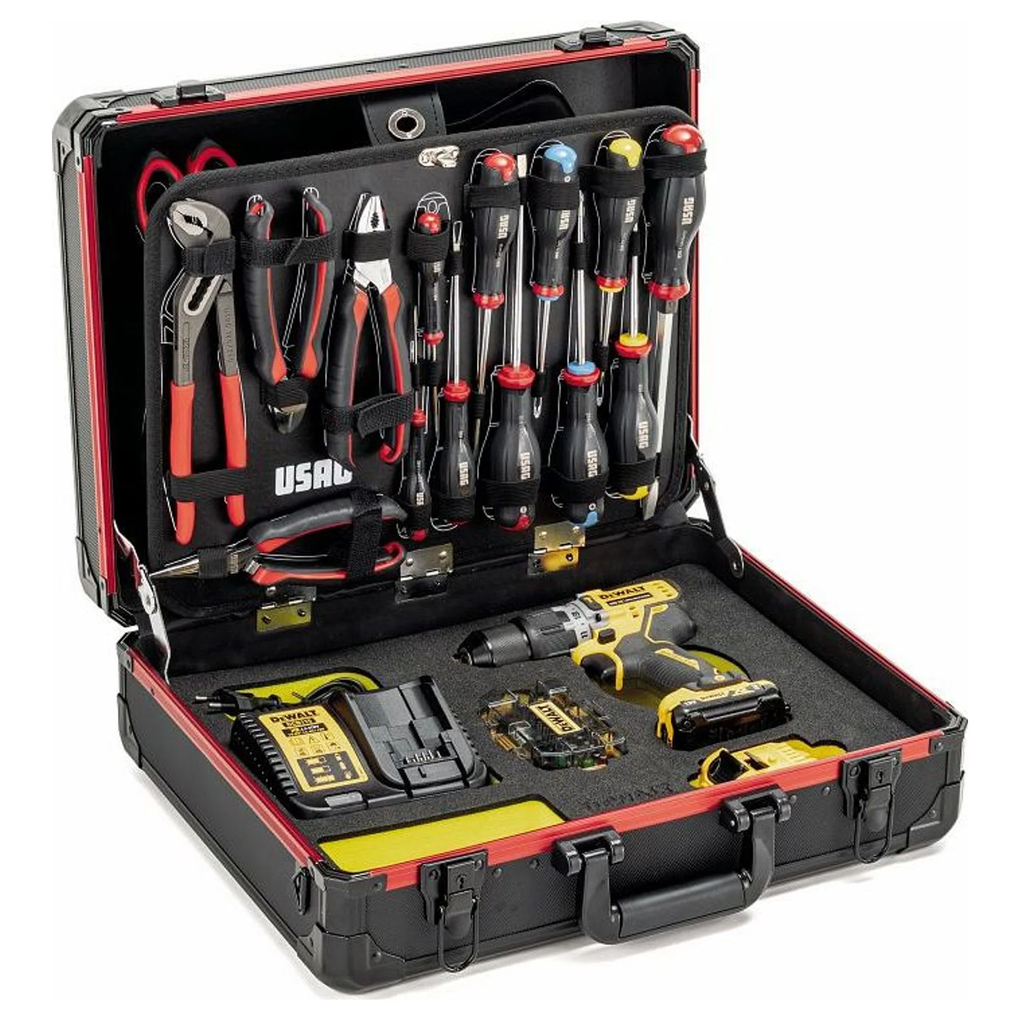 Valigia con Assortimento per Manutenzione Usag 002 MAUD 65 pz